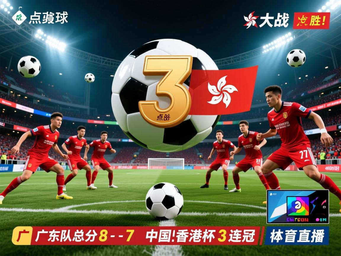 点球大战制胜!广东队总分8-7中国香港省港杯3连冠 第1张